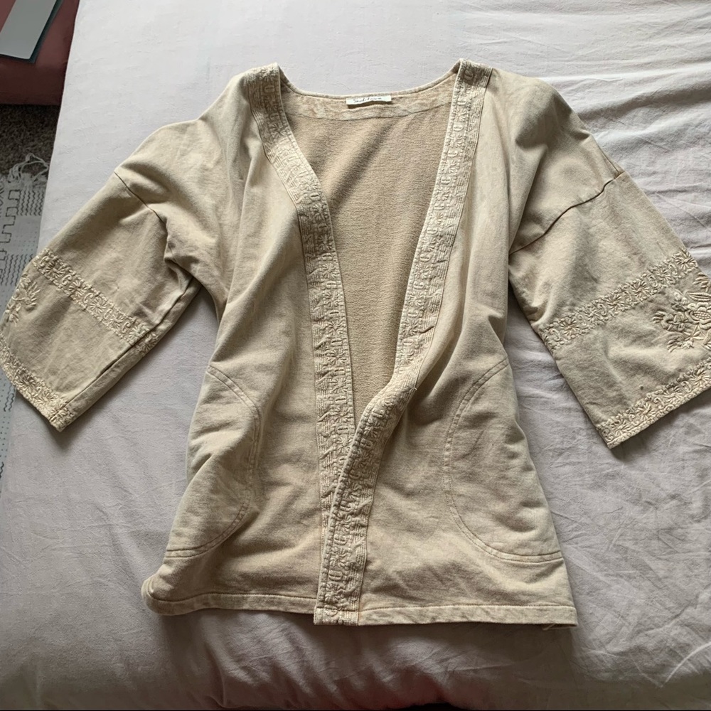 Indian cardigan small 100% cotton
